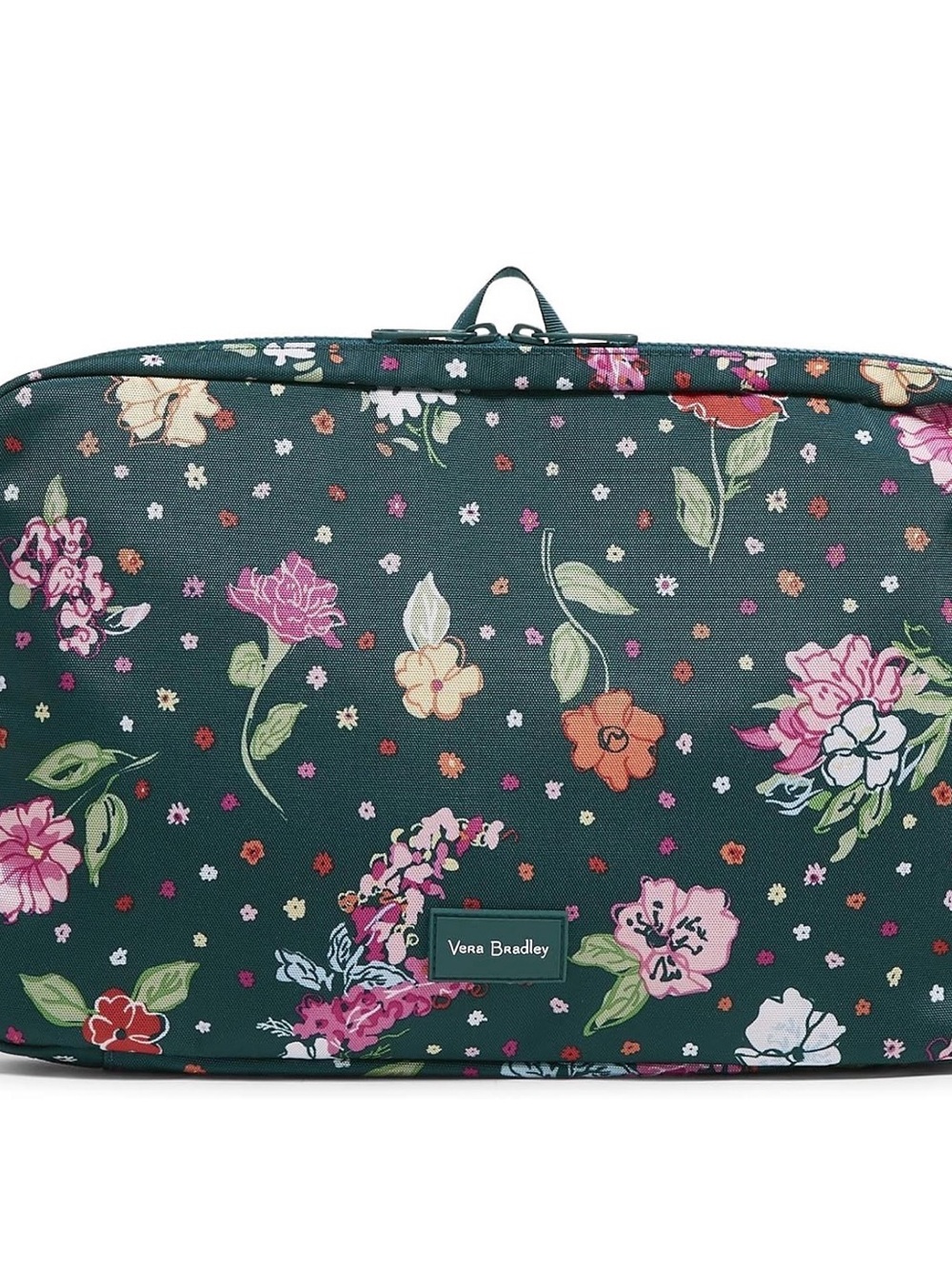 Vera Bradley ReActive Seat Organizer for Tablet/Tech in Hope Blooms Teal. NWT
